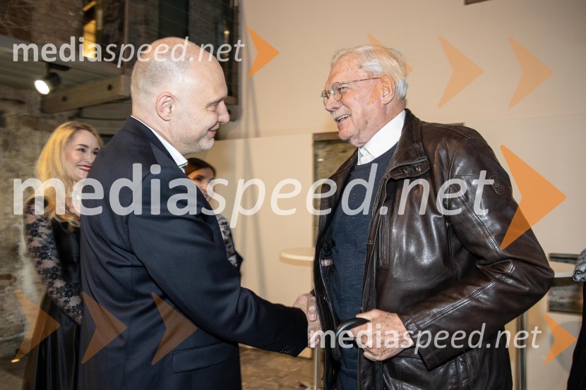  Mitja Čander, direktor, Beletrina;  Slavko Pregl, pisateljBeletrinino spomladansko druženje