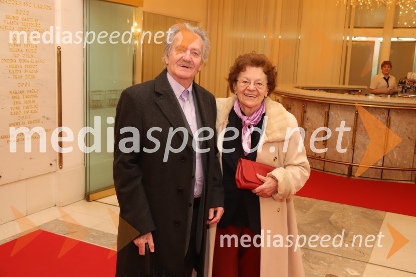  Emil Baronik, operni solist;  Ivana BaronikManon Lescaut s Sabino Cvilak, premiera Opere in Baleta SNG Maribor