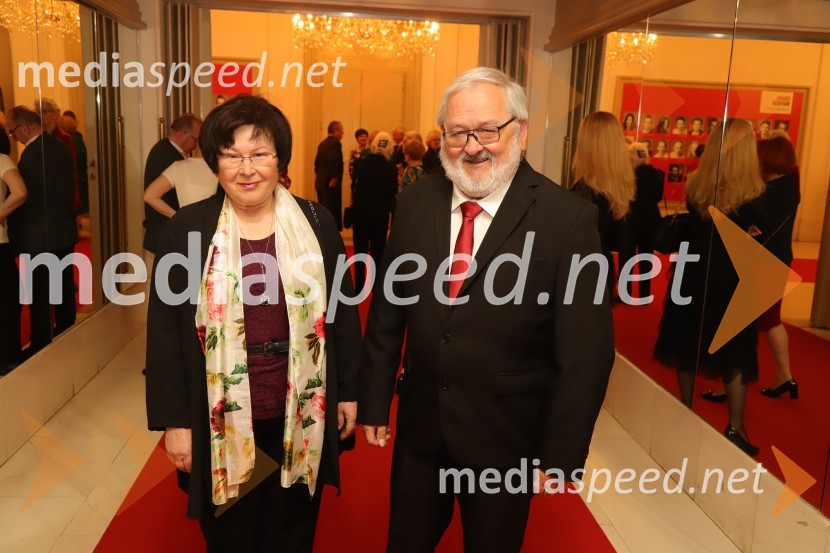  Jolanda Tičar; prof. dr. Igor Tičar, nekdanji rektor, Univerza v MariboruManon Lescaut s Sabino Cvilak, premiera Opere in Baleta SNG Maribor