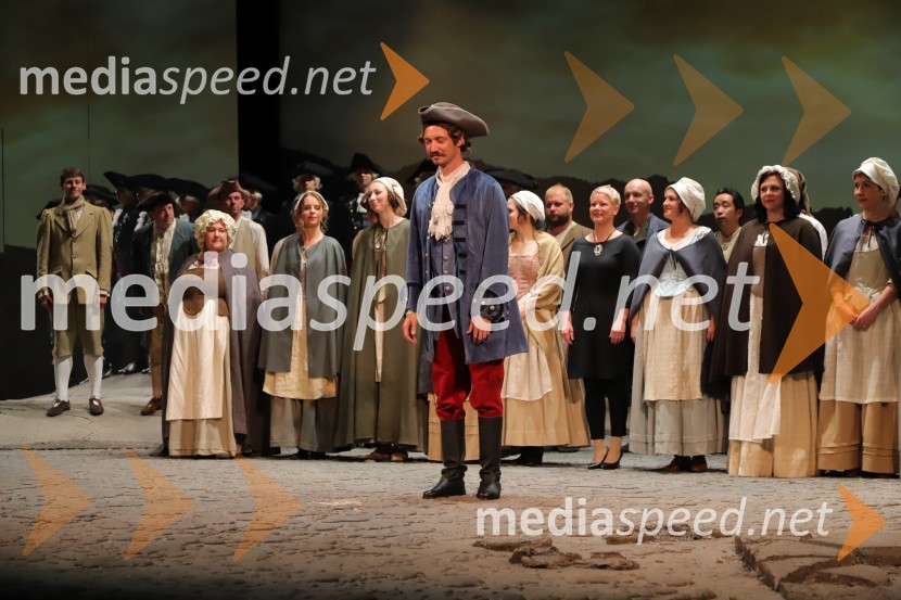  Mihael Roškar, igralec, pevecManon Lescaut s Sabino Cvilak, premiera Opere in Baleta SNG Maribor