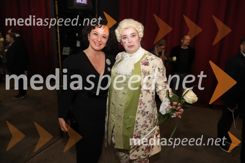  Lara Jankovič, igralka;  Dada Kladenik, pevkaManon Lescaut s Sabino Cvilak, premiera Opere in Baleta SNG Maribor