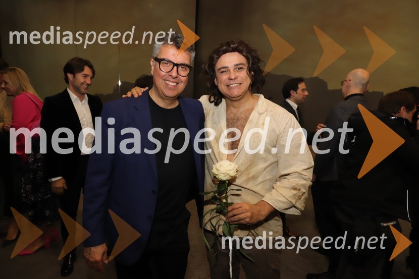  Pier Francesco  Maestrini, režiser;  Max Jota, pevecManon Lescaut s Sabino Cvilak, premiera Opere in Baleta SNG Maribor