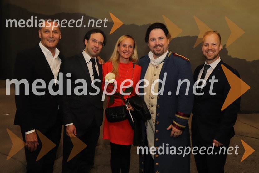  Danilo Rošker, direktor SNG Maribor;  Simon Krečič, umetniški direktor Opere SNG Maribor;  Tina  Jurgec, balerina;  Jaki Jurgec, operni solist;  Martin Sušnik, operni solistManon Lescaut s Sabino Cvilak, premiera Opere in Baleta SNG Maribor