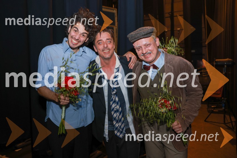  Mak  Tepšić, igralec;  Igor Štamulak, igralec;  Luka Cimprič, igralecNi tako slabo kot zgleda, premiera