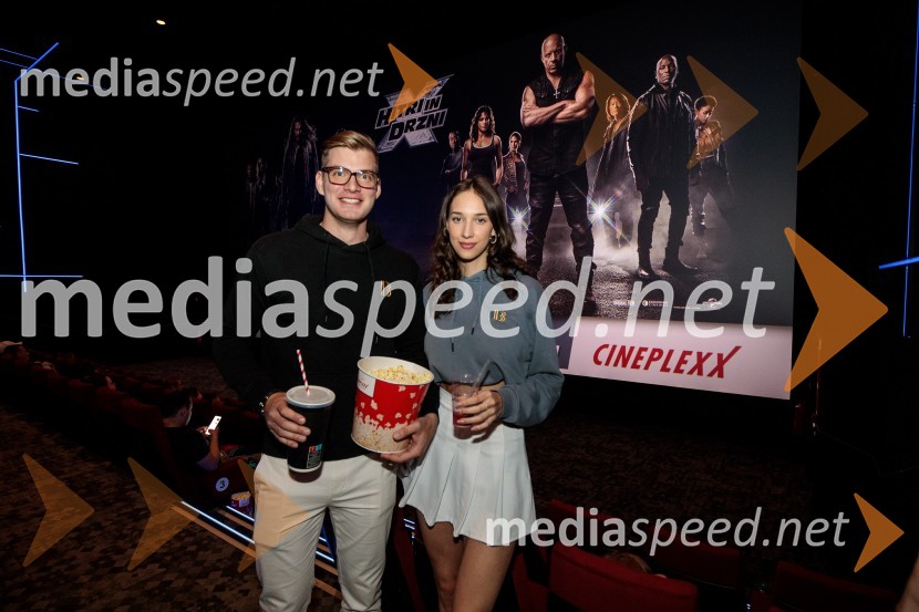   Blaž Kričej Režek, Sanjski moški 2022;  Vita Čpajakovič, manekenkaEkskluzivna premiera filma Hitri in drzni X, Cineplexx