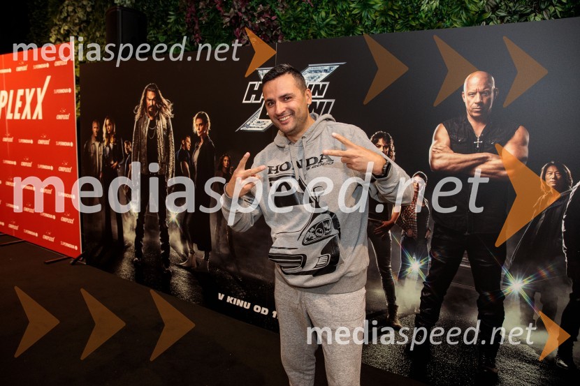  Dino Hajderović, igralecEkskluzivna premiera filma Hitri in drzni X, Cineplexx