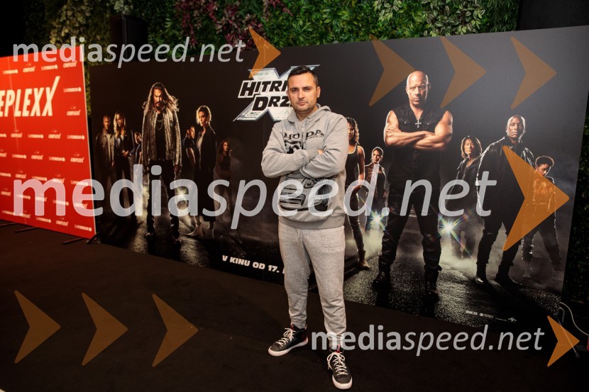  Dino Hajderović, igralecEkskluzivna premiera filma Hitri in drzni X, Cineplexx
