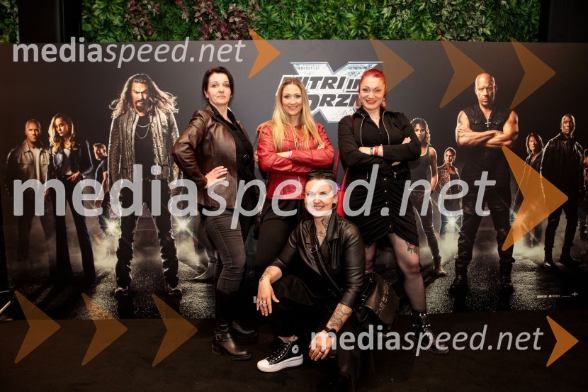  ... ;  Kaly Kolonič, voditeljica, lastnica licence World Top Model Slovenia in lastnica PR Agencije Ekskluzivno;  ... ;  ... Ekskluzivna premiera filma Hitri in drzni X, Cineplexx