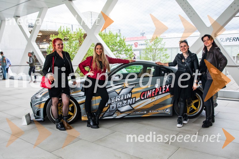  ... ;  Kaly Kolonič, voditeljica, lastnica licence World Top Model Slovenia in lastnica PR Agencije Ekskluzivno;  ... ;  ... Ekskluzivna premiera filma Hitri in drzni X, Cineplexx