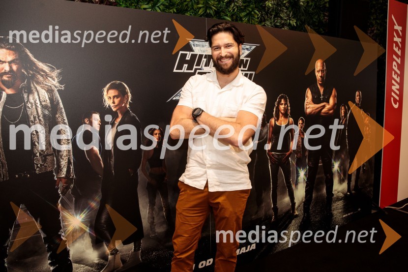  Uroš Bitenc, moderator, vplivnežEkskluzivna premiera filma Hitri in drzni X, Cineplexx