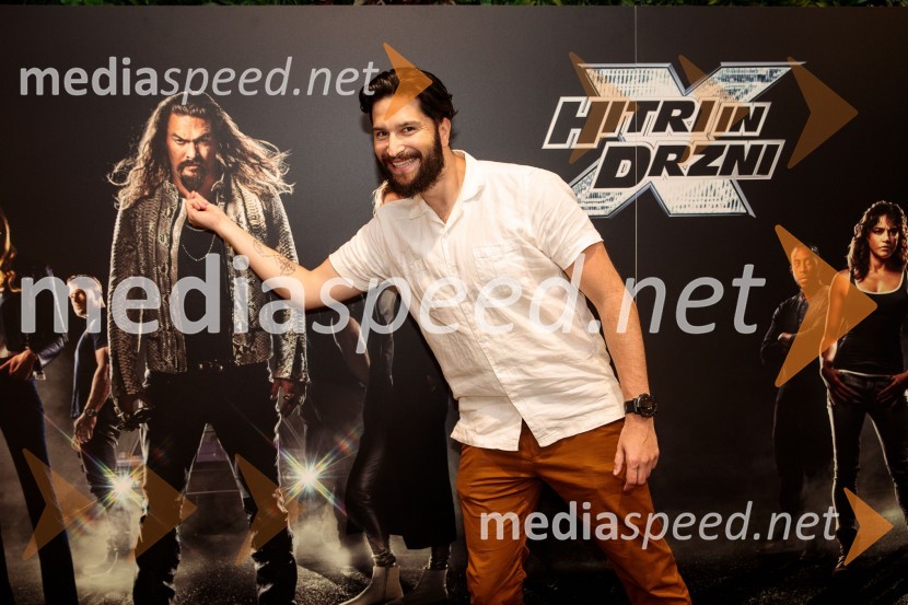  Uroš Bitenc, moderator, vplivnežEkskluzivna premiera filma Hitri in drzni X, Cineplexx