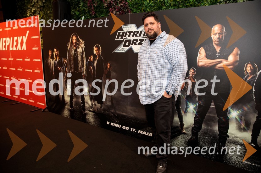  Boštjan Gorenc - Pižama, pisatelj, prevajalec, stand up komikEkskluzivna premiera filma Hitri in drzni X, Cineplexx