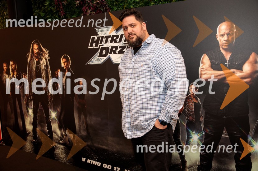  Boštjan Gorenc - Pižama, pisatelj, prevajalec, stand up komikEkskluzivna premiera filma Hitri in drzni X, Cineplexx