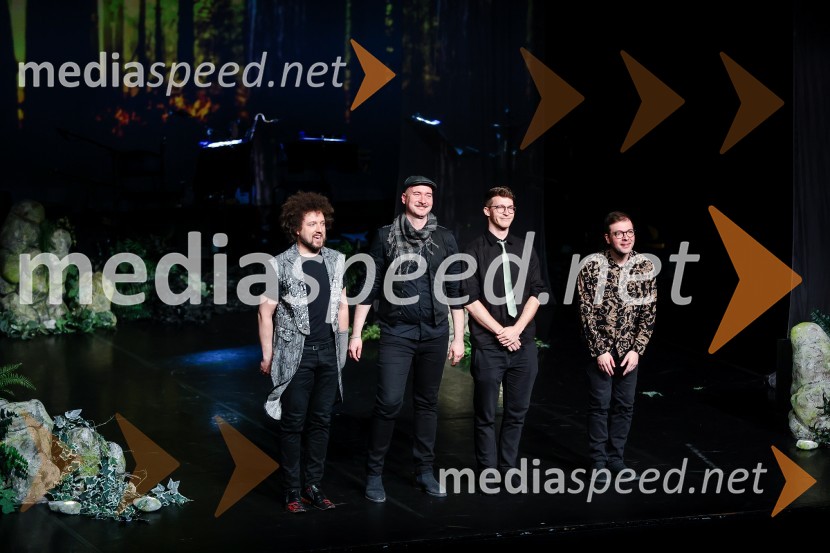  Janez Dovč, glasbenik;  Robi Pikl, glasbenik;  Tomaž Zevnik, klarinet, glasbena zasedba Gugutke;  Goran  Krmac, glasbenikKresna noč, premiera družinskega muzikala v Cankarjevem domu