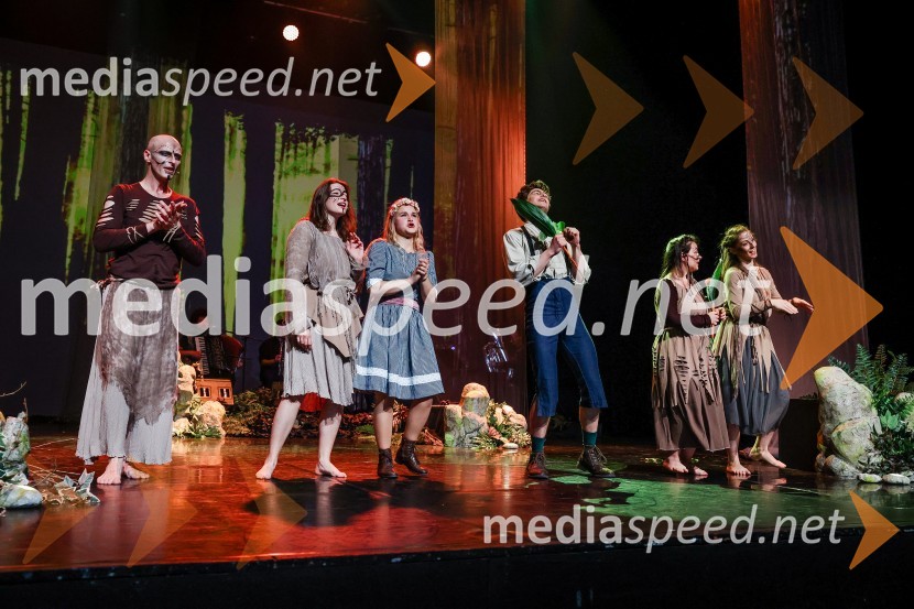  Metod Banko, pevec, kitarist, Momento Cigano;  Veronika Kumar, pevka;  Laura Krajnc, igralka;  Matej Zemljič, igralec;  Zvezdana Novaković , pevka, harfistka, igralka, performerka;  Simona Kočar, plesalkaKresna noč, premiera družinskega muzikala v Cankarjevem domu