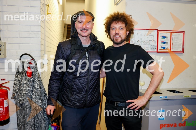  Robi Pikl, glasbenik;  Janez Dovč, glasbenikKresna noč, premiera družinskega muzikala v Cankarjevem domu