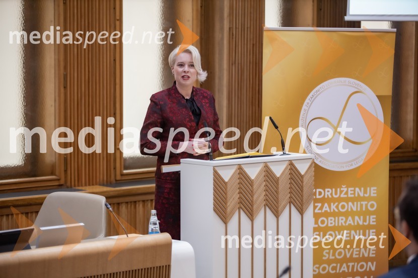 mag. Urška Klakočar Zupančič, predsednica Državnega zbora RS, podpredsednica, Gibanje SvobodaMednarodni PACE dogodek v soorganizaciji Združenja za zakonito lobiranje