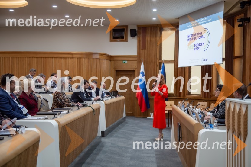  Mojca Mavec, voditeljicaMednarodni PACE dogodek v soorganizaciji Združenja za zakonito lobiranje