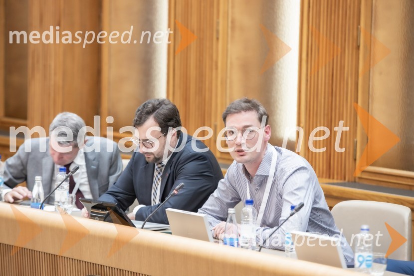  Dominik Meier, predsednik nemškega združenja za lobiranje de'ge'pol;  Vaclav Nekvapil, predsednik češkega združenja lobistov APA;  Matti Van Hacke, predsednik belgijskega lobističnega združenja BepactMednarodni PACE dogodek v soorganizaciji Združenja za zakonito lobiranje