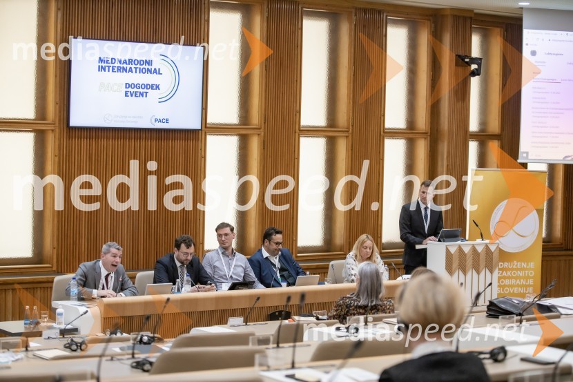  Dominik Meier, predsednik nemškega združenja za lobiranje de'ge'pol;  Vaclav Nekvapil, predsednik češkega združenja lobistov APA;  Matti Van Hacke, predsednik belgijskega lobističnega združenja Bepact;  Mihael Cigler, mednarodni registrirani lobist in predsednik združenja lobistov, direktor mednarodnega podjetja MC Public Affairs v Londonu;  Laura Florea, podpredsednica romunskega lobističnega združenja ARRL ;  Domenique ReberMednarodni PACE dogodek v soorganizaciji Združenja za zakonito lobiranje