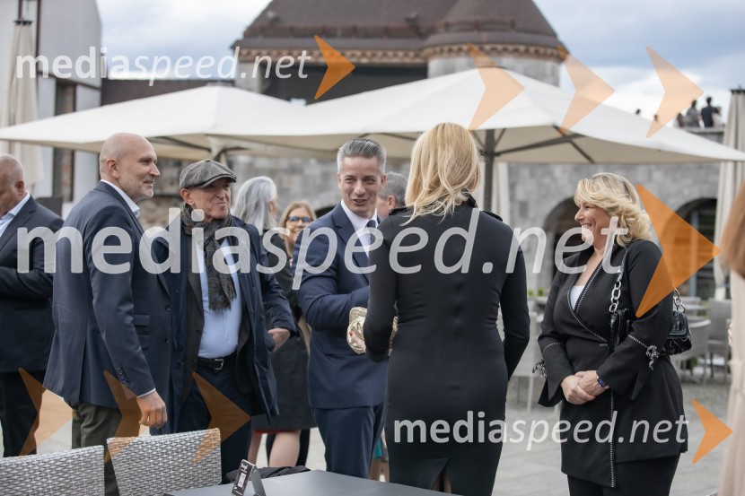 Sprejem na Ljubljanskem gradu pri podžupanu Dejanu Crneku v okviru mednarodnega PACE dogodka