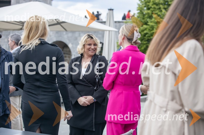 Sprejem na Ljubljanskem gradu pri podžupanu Dejanu Crneku v okviru mednarodnega PACE dogodka