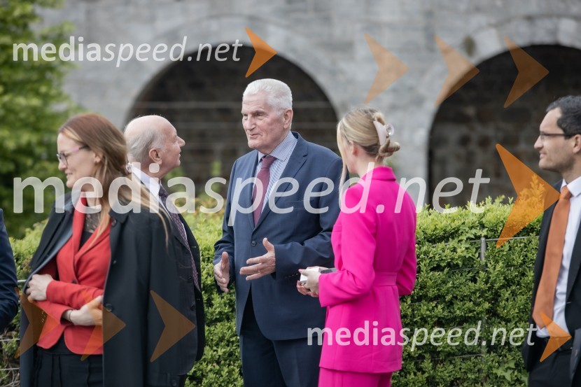 Sprejem na Ljubljanskem gradu pri podžupanu Dejanu Crneku v okviru mednarodnega PACE dogodka