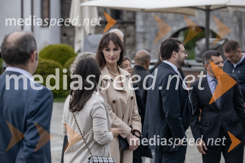 Sprejem na Ljubljanskem gradu pri podžupanu Dejanu Crneku v okviru mednarodnega PACE dogodka