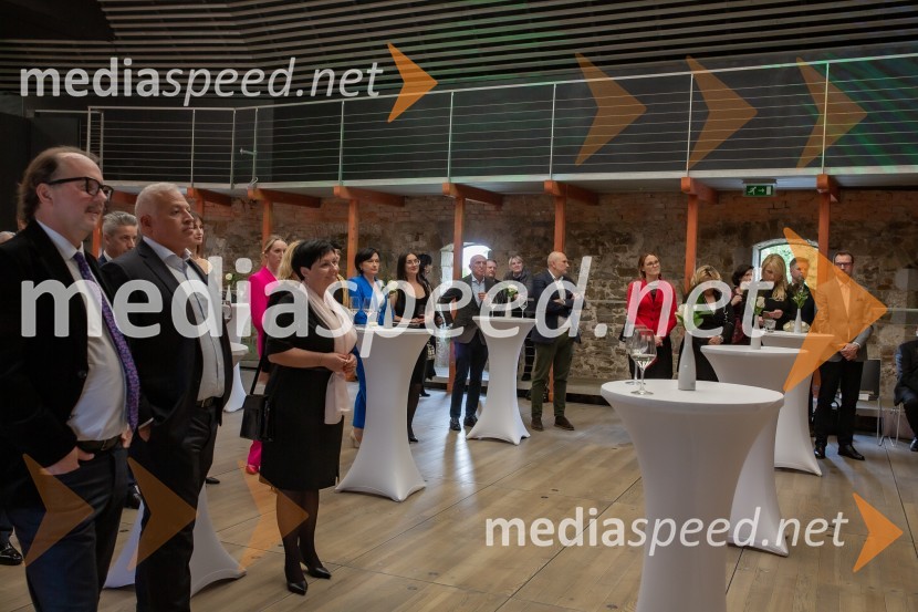 Sprejem na Ljubljanskem gradu pri podžupanu Dejanu Crneku v okviru mednarodnega PACE dogodka