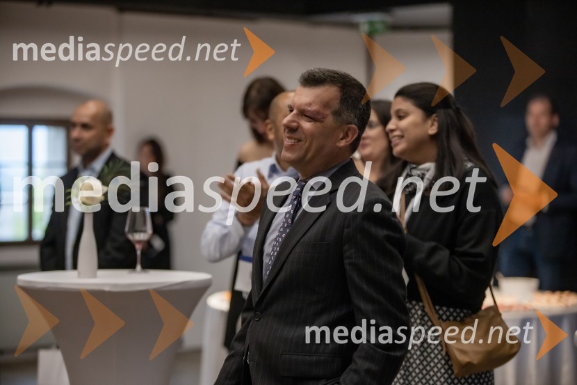  Fred TurnerSprejem na Ljubljanskem gradu pri podžupanu Dejanu Crneku v okviru mednarodnega PACE dogodka