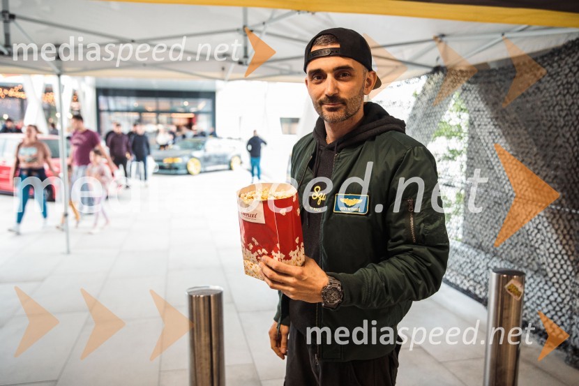  Drey Nitrous, mojster driftanjaAction night s premiero filma Hitri in drzni X, Cineplexx Ljubljana