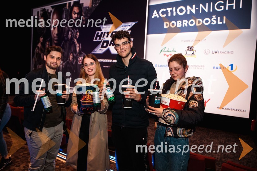 Action night s premiero filma Hitri in drzni X, Cineplexx Ljubljana