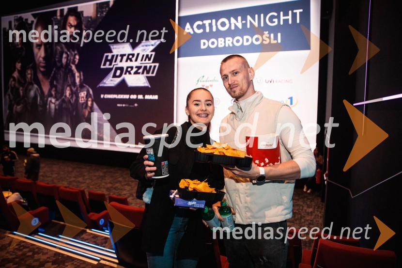 Action night s premiero filma Hitri in drzni X, Cineplexx Ljubljana