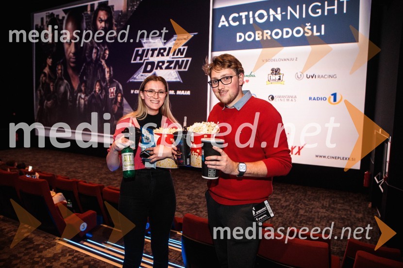 Action night s premiero filma Hitri in drzni X, Cineplexx Ljubljana