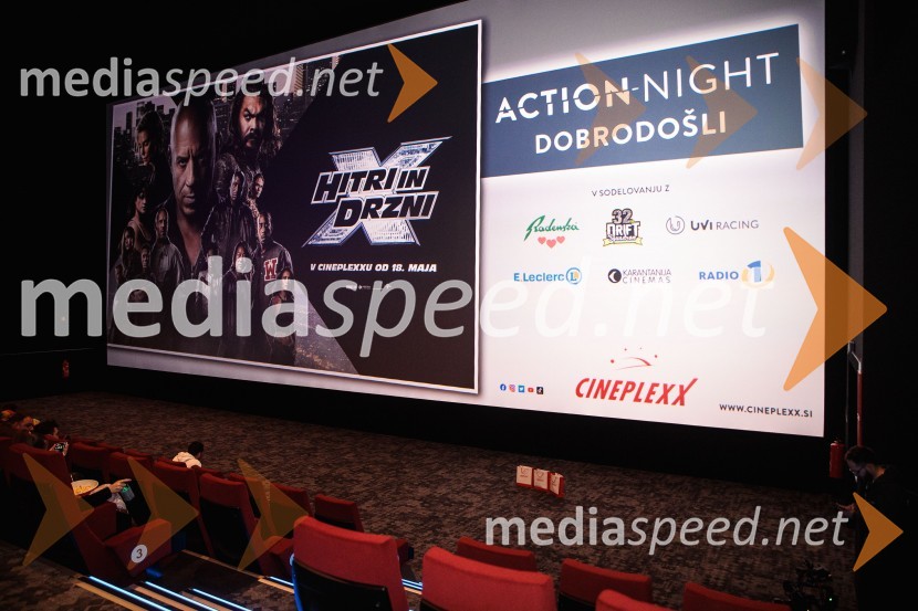 Action night s premiero filma Hitri in drzni X, Cineplexx Ljubljana
