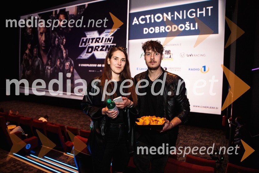 Action night s premiero filma Hitri in drzni X, Cineplexx Ljubljana