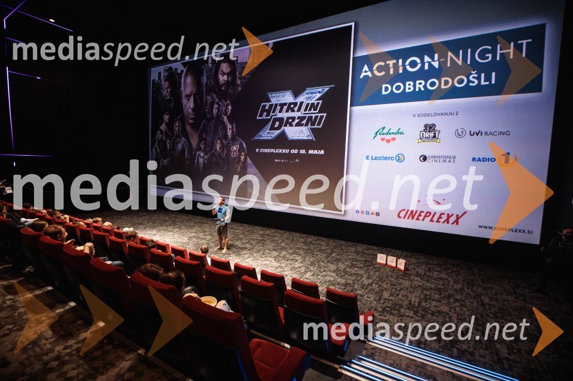  Iztok Gustinčič, radijski voditelj, glasbenikAction night s premiero filma Hitri in drzni X, Cineplexx Ljubljana
