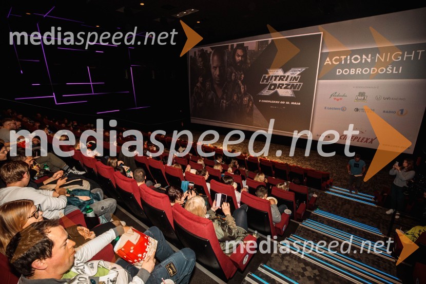 Action night s premiero filma Hitri in drzni X, Cineplexx Ljubljana