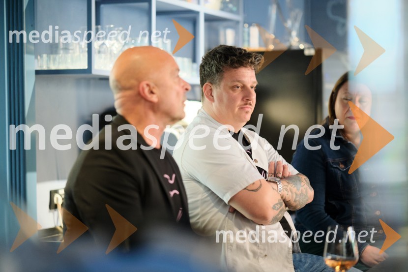  Matjaž Ivanc, podjetnik, solastnik, AFTR;  Jorg Zupan, solastnik, AFTRAFTR, otvoritev nove sodobne restavracije Jorga Zupana in Matjaža Ivanca