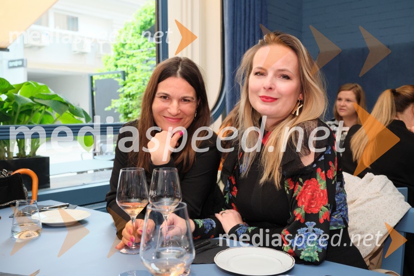  Petra Arula, Sensa;  Katarina M. Bajt, izvršna urednica in urednica lepote Grazia SlovenijaAFTR, otvoritev nove sodobne restavracije Jorga Zupana in Matjaža Ivanca