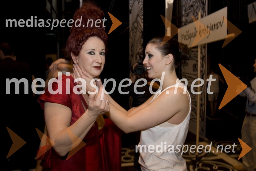 Polona Vetrih, igralka in ...Neron, premiera pop rock opere v SNG Drama