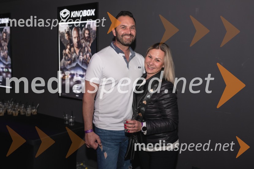  Niko Ljeskovac;  Alenka Golubič6. obletnica Mariboxa s premiero filma Hitri in drzni X