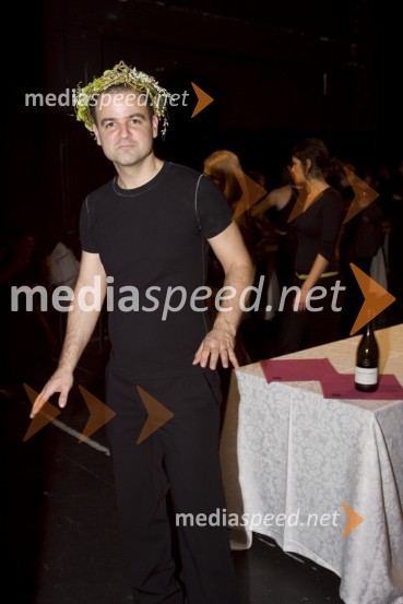 Davor Božič, glasbenik in TV voditeljNeron, premiera pop rock opere v SNG Drama