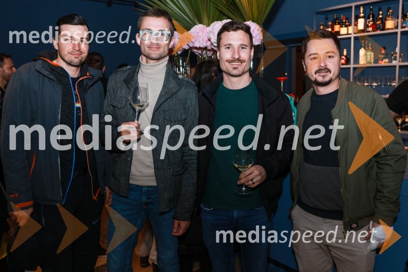  Gašper Škrjanec;  Lovro Centrih Albreht, samostojni podjetnik;  Tilen Albreht Centrih;  David Žefran, kuhar, dobitnik Michelinove zvezdice 2022AFTR, otvoritev nove sodobne restavracije Jorga Zupana in Matjaža Ivanca