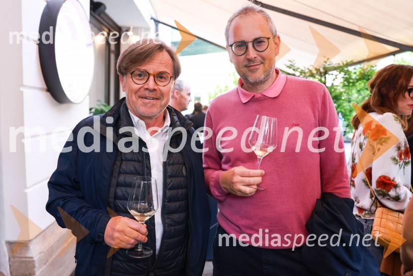  Rajko Žličar, Verus; dr. Vid Simon Šelih, Kemijski inštitutAFTR, otvoritev nove sodobne restavracije Jorga Zupana in Matjaža Ivanca