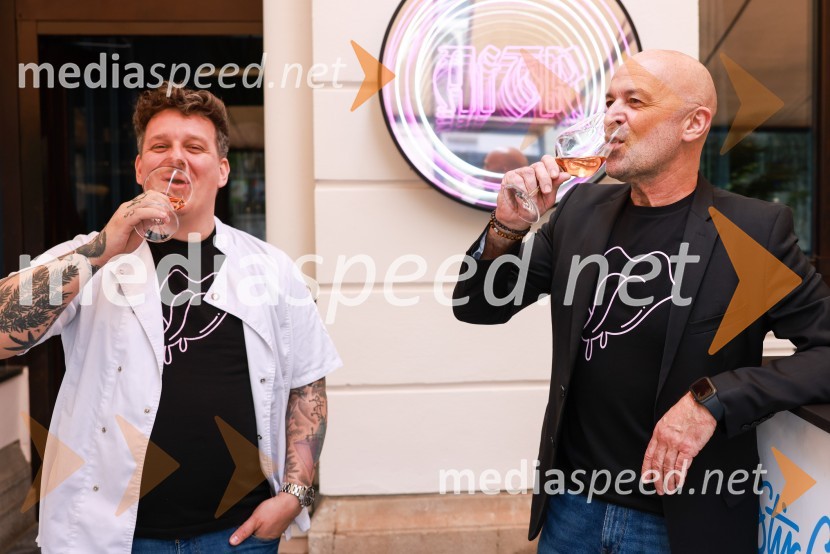  Jorg Zupan, solastnik, AFTR;  Matjaž Ivanc, podjetnik, solastnik, AFTRAFTR, otvoritev nove sodobne restavracije Jorga Zupana in Matjaža Ivanca