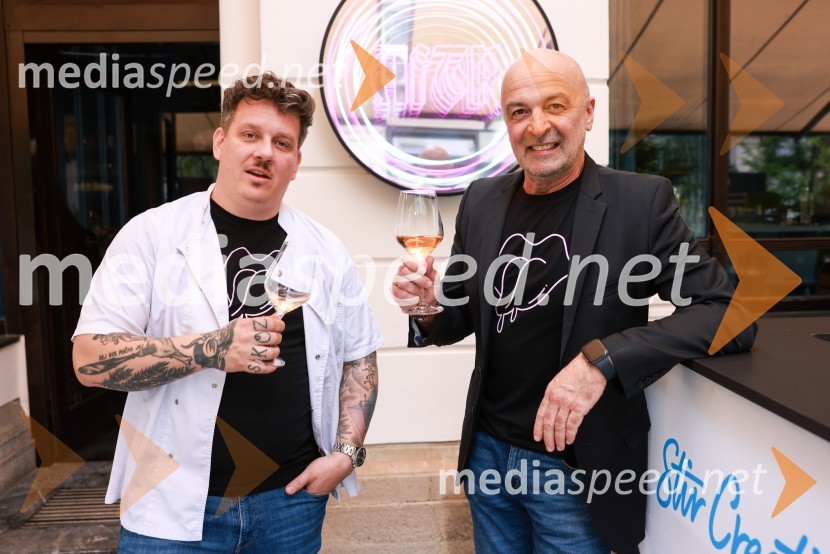  Jorg Zupan, solastnik, AFTR;  Matjaž Ivanc, podjetnik, solastnik, AFTRAFTR, otvoritev nove sodobne restavracije Jorga Zupana in Matjaža Ivanca