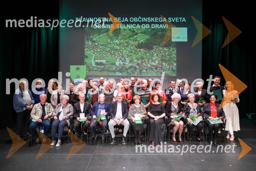 Vsi nagrajenci ob občinskem prazniku 2023 Občine Selnica ob DraviPrireditev ob občinskem prazniku Občine Selnica ob Dravi