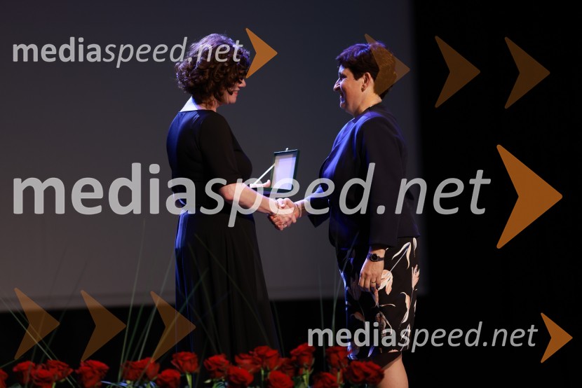  Vlasta Krmelj, županja, Občina Selnica ob Dravi;  Jasna Šteger, dobitnica Spominske plaketePrireditev ob občinskem prazniku Občine Selnica ob Dravi