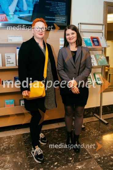  Urška Vouk, koordinatorka in organizatorka kulturnega programa v SLG Celje;  Milana Simonič, vodja marketinga in odnosov za javnostmi SLG CeljeTega okusa še niste poskusili, premiera v SLG Celje